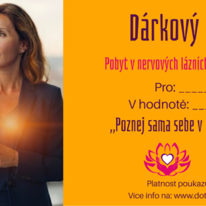 Dárkový poukaz - Nervové lázně